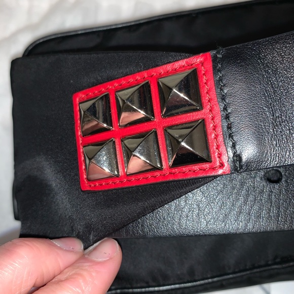 Prada Fanny pack stud and red leather details - Picture 8 of 8
